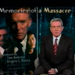 Still Image - Title shot of CBS's "Memories of a Massacre"