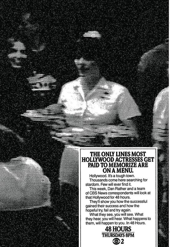 Advertisement for "48 Hours in Hollywood" Advertisement for "48 Hours in Hollywood"