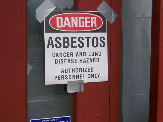 Ktorbeck. Photo of Bauer Elementary, Miamisburg, Ohio. Asbestos Warning! 