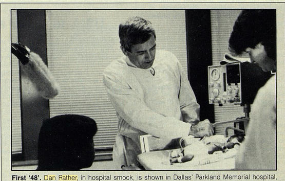 Dan Rather in "48 Hours Hospital"